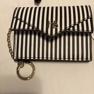 Henri Bendel Envelope coin purse key ring